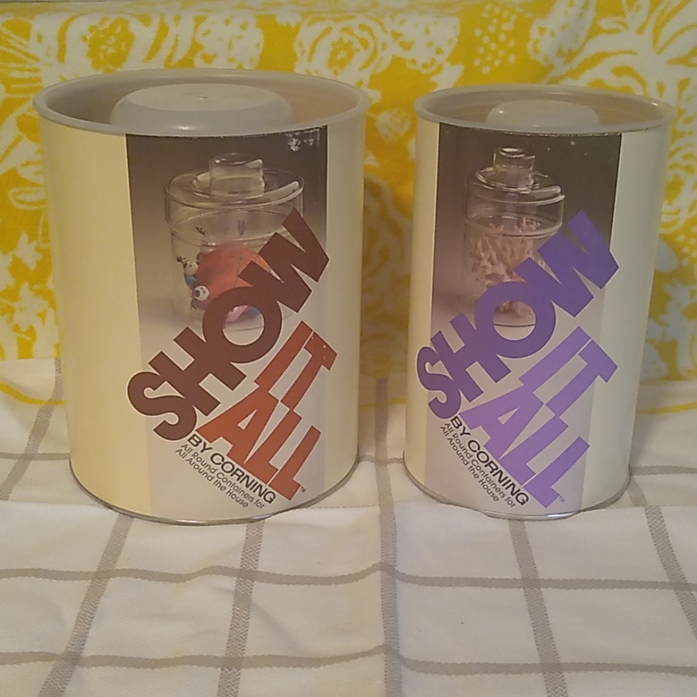 Glass Canisters (#001)